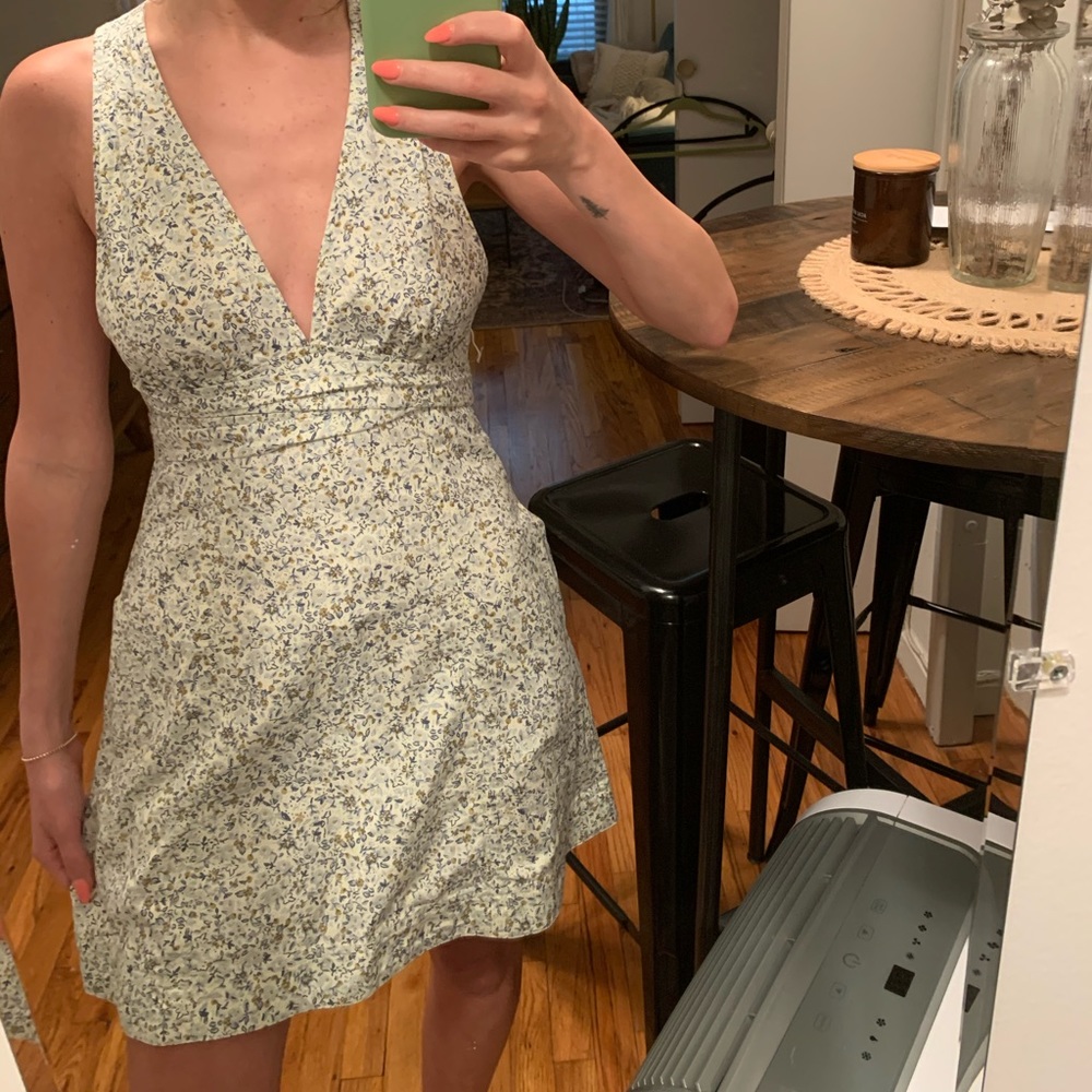 Free People mini floral dress